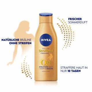 NIVEA Bodylotion Straffend & Bräunend (250ml Flasche)