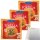 Santa Maria Tortilla Karotte 3er Pack (3x240g Packung) + usy Block