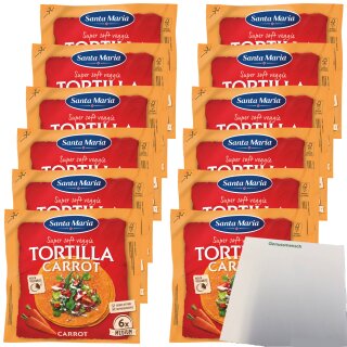 Santa Maria Tortilla Karotte VPE (12x240g Packung) + usy Block