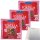 Santa Maria Tortilla Rote Beete 3er Pack (3x240g Packung) + usy Block