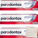 Parodontax Zahncreme Natürlich Weiß 3er Pack (3x75ml Tube) + usy Block