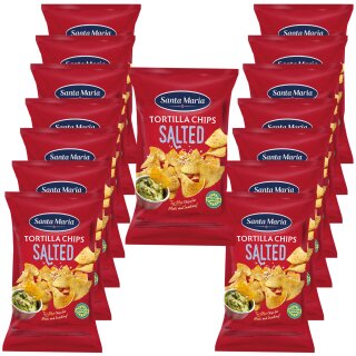 Santa Maria Tortilla Chips Salted VPE (15x185g Packung)