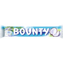 Bounty Riegel Gefüllte Milchschokolade mit saftigem weissem Kokosmark 22er Pack (22x57g Riegel) Sonderpreis MHD 05.04.2026