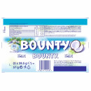 Bounty Riegel Gefüllte Milchschokolade mit saftigem weissem Kokosmark 22er Pack (22x57g Riegel) Sonderpreis MHD 05.04.2026