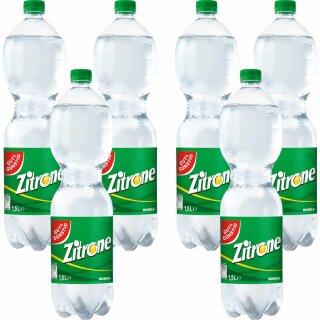 Gut & Günstig Zitronenlimonade VPE (6x1,5L Flasche)