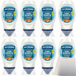 Hellmann´s Classic Ranch (8x245ml Flasche) VPE + usy Block