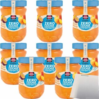 Schwartau Extra Zero Pfirsich Maracuja (8x280g Glas) VPE + usy Block