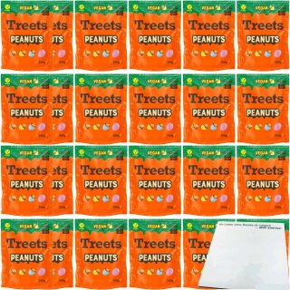 Treets Peanuts Vegan (24x200g Beutel) VPE + usy Block