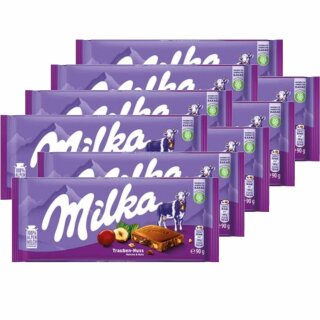 Milka Trauben Nuss 9er Pack (9x90g Tafel) Sonderpreis MHD 04.04.2026