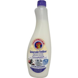 Chante Clair Lavanda "Sgrassatore universale" Superpotente ohne Sprühkopf (750ml Flasche)