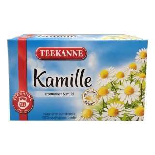 Teekanne Kamille 4er Pack (4x75g TeeBeutel)