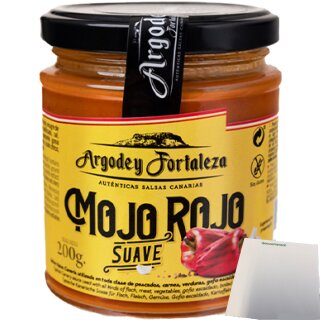 Argodey Fortaleza Mojo Rojo Mild (200g Glas) + usy Block