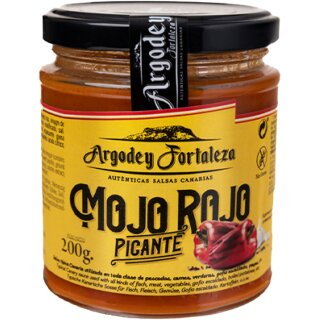 Argodey Fortaleza Mojo Rojo Scharf (200g Glas)