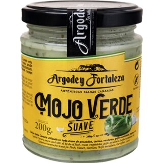 Argodey Fortaleza Mojo Rojo Grün Mild (200g Glas)