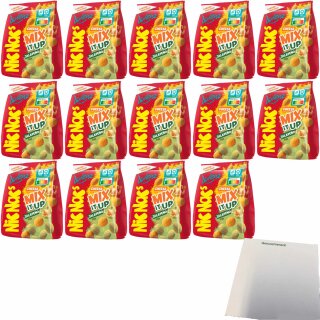 NicNacs Mix Cheese Jalapeno VPE (14x110g Packung) + usy Block