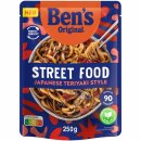 Bens Street Food Japanisch Teriyaki Style Noodles VPE (6x250g Beutel) + usy Block