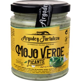 Argodey Fortaleza Mojo Rojo Grün Scharf (200g Glas)