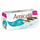 Amicelli Kokoscreme 3er Pack (3x200g Packung) + usy Block