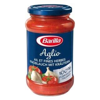 Barilla Sauce Aglio (400g Glas)