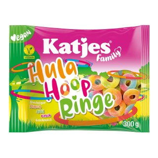 Katjes Family Hula Hoop Ringe (300g Beutel)