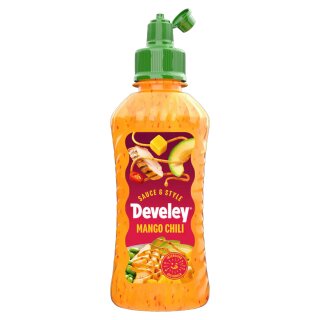 Develey Mango Chili vegan (225ml Flasche)