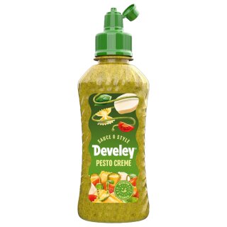 Develey Pesto Creme vegan (225ml Flasche)