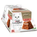 Purina Gourmet Revelations feine Häppchenin Gelee Lachs VPE (12x2x57g Packung)