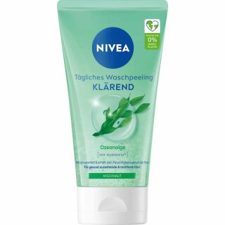 Nivea Visage Tägliches Waschpeeling 4er Pack (4x150ml Tube)