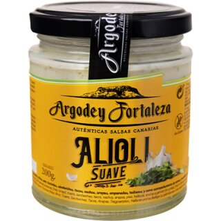 Argodey Fortaleza Alioli Mild (200g Glas)