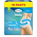 Tena Pants Plus Große L VPE (4x10ST Packung) + usy Block