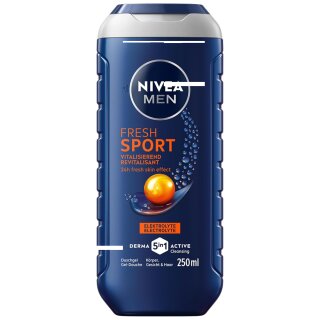 Nivea Men Fresh Sport Pflegedusche Duschgel (250ml Flasche)