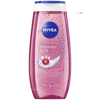 Nivea Pflege Dusche Wasserlilie & Öl (1x250ml Flasche)