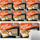 Leicht&Cross Knusperbrot High Protein 22g VPE (8x115g Packung) + usy Block