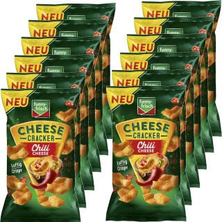 funny-frisch Cheese Cracker Chili Cheese VPE (12x100g Packung)