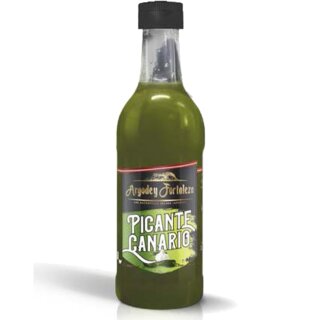 Argodey Fortaleza Picante Canario, Grüne Kanarische Pikante Sauce (200ml Flasche)