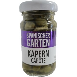Spanischer Garten Kapern Capote (60g Glas)