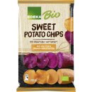 Edeka Sweet Potato Chips aus Orangen & violetten...