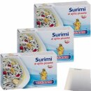 Vigilante Baby Aale Surimi/Tipo Angula in Olivenöl (3x110g Dose) + usy Block