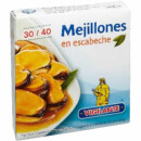 Vigilante Pfahlmuscheln In Marinade - Mejillones En Escabeche (3x280g Dose) + usy Block