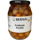 Bernal Alorena Oliven Mariniert mit Kern (960g Glas)