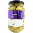 Spanischer Garten Grüne Oliven mit Mandeln (350g Glas)