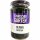 Spanischer Garten Schwarze Oliven entsteint (350g Glas)