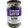 Spanischer Garten Schwarze Oliven mit Stein, trocken eingelegt Facon Grecque (230g Glas)
