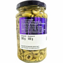 Spanischer Garten Grüne Oliven in Scheiben (350g Glas)