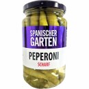 Spanischer Garten Pepperoni Scharf (350g Glas)