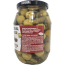 Bernal Especialidades Kimbitos Sabor Anchoa, Dicke Oliven mit Gurken (950g Glas)