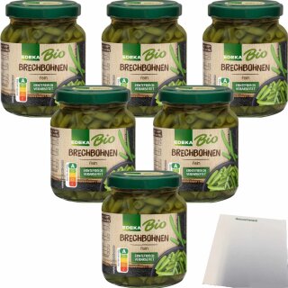 Edeka Brechbohnen fein VPE (6x330g Glas) + usy Block