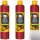 Hela süß sauer exotisch 3er Pack (3x800ml Flasche) + usy Block