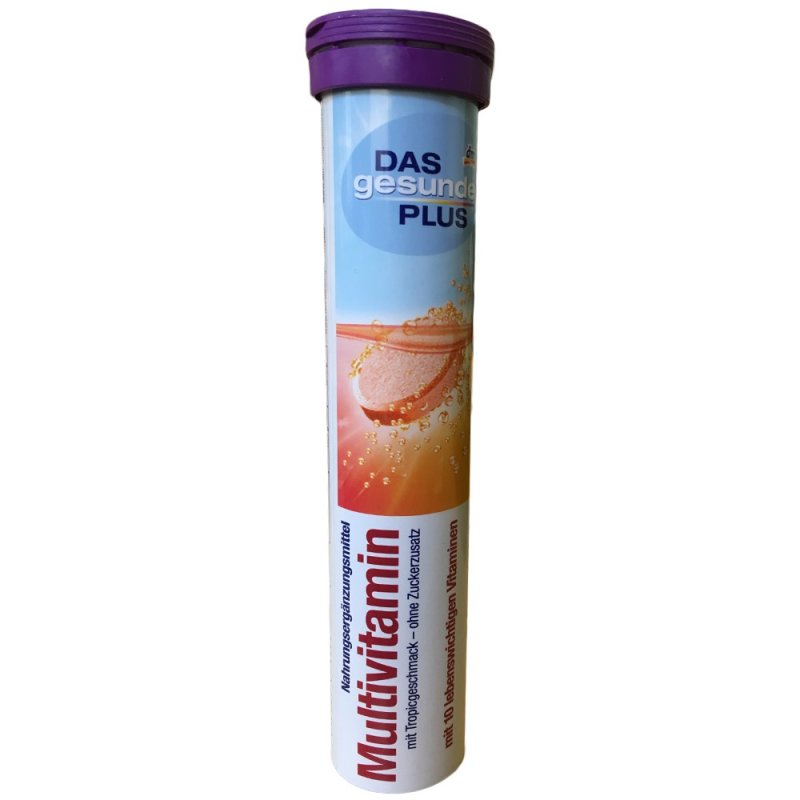 DAS gesunde PLUS Multivitamin Brausetabletten, 20 St