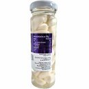 Spanischer Garten Knoblauchzehen Natur (100g Glas) + usy Block